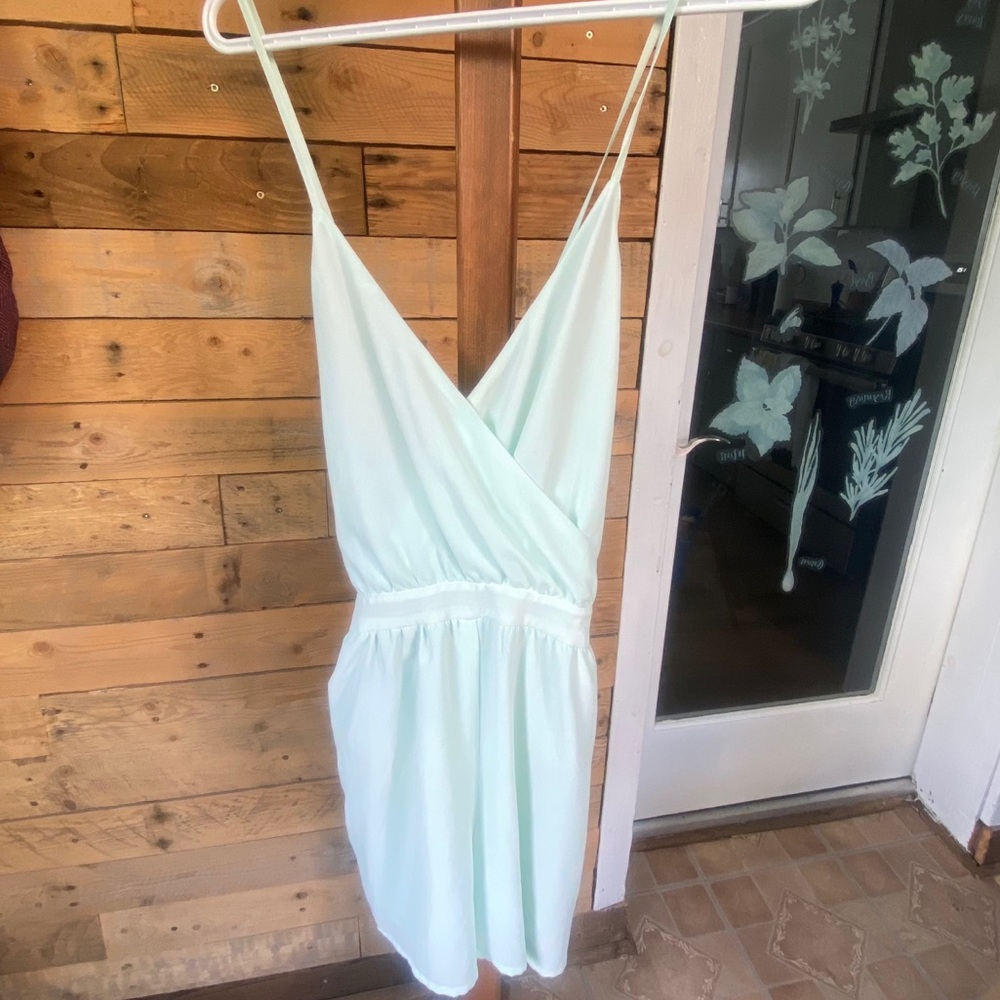 Bardot Seafoam Elegant Romper